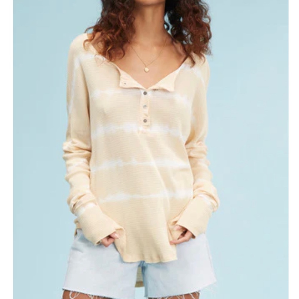 Billabong Any Day Henley Long Sleeve Thermal Size XS